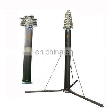 12m Portable Field Locking Telescopic Pneumatic Mast