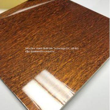 JOYWIN Ebony Veneer Plywood Wall Panel/High Gloss UV Plywood MDF/Cabinet Use UV Board 18mm photo-3