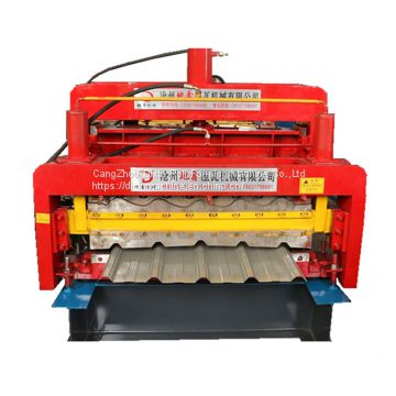 New Design trapezoidal Glazed Tile Double Layer Roll Forming Machine