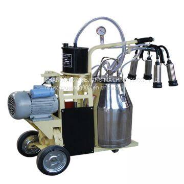 Durable Dairy Farm Animal Piston Best Dairy Mobile Mini Milking Machine for Farm Portable photo-4