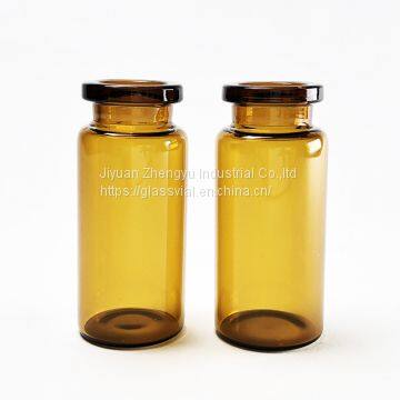 20ml glass vials for antibiotics amber moulded injection glass bottles