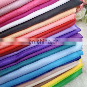 Factory Direct sale 100% polyester soft feeling shiny satin fabric dress fabric