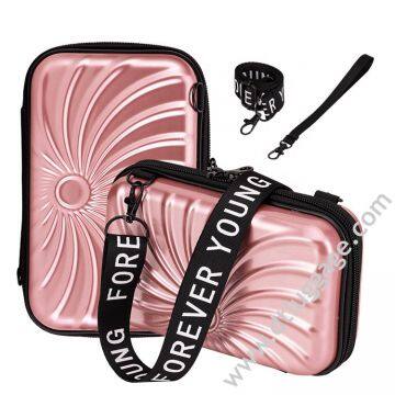 Multifunction Mini Storage Bag ABS PC Hard Shell Cosmetic Case Women Make Up Luggage Case photo-4