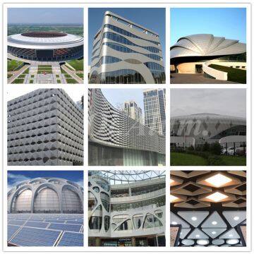 PVDF Coating Both Sides Aluminum Facade Cladding photo-4