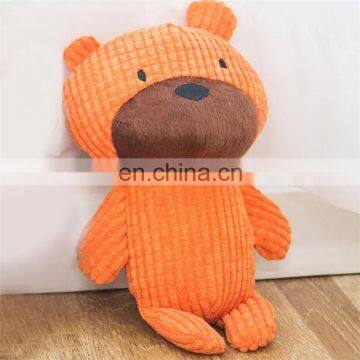 China Factory Supply Dog Toys Pet Cotton Rope Bear Squeaky photo-6