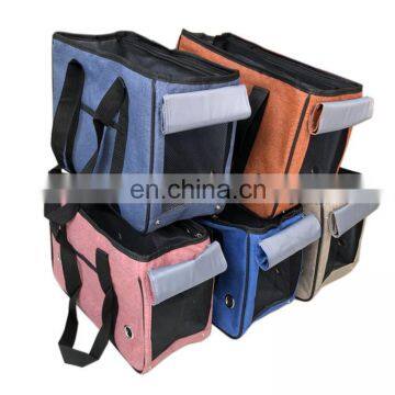 Fashionable luxury convenient pet carrier travel dog carrier bag