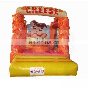 надувной эластичный кремовый бочонок для прыжков, бочонок-скакалка, прыжковая башня, надувной замок, надувной дорожек для скольжения