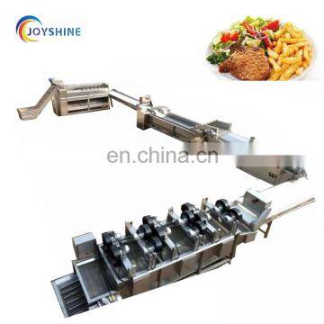Full- Automatic Fried Potato Chips Production Line French Fries Making Machine photo-4