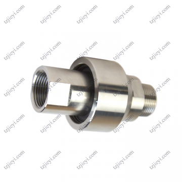 DN32 Both end are thread connection stainless steel 304 high pressure water rotary joint for tower crane spray system