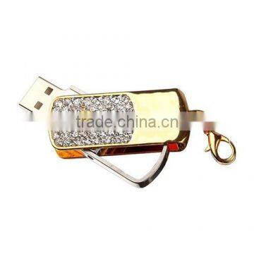 OEM diamond swivel Usb Flash Memory Drives