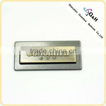 fashion & custom metal badge for bags