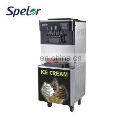 New Design Commercial Maker Floor Stand Softserve Ice Cream Vending Machine Home Softy Machines