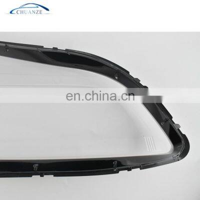 HOT SELLING Black Border Headlight Glass Lens Cover for Malibuu 12-15 Year