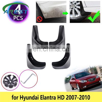 4 PCS Mudguards Mudflaps Fender Mud Guards Splash Mud Flaps Cladding Car Accessories for Hyundai Elantra HD 2007 2008 2009 2010