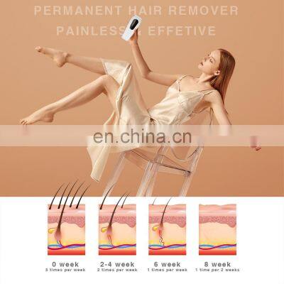 2021 Hair Remover Ice Laser Hair Removal Hair Remover Spring Device Electrolysis Machine for Facial Legs photo-3