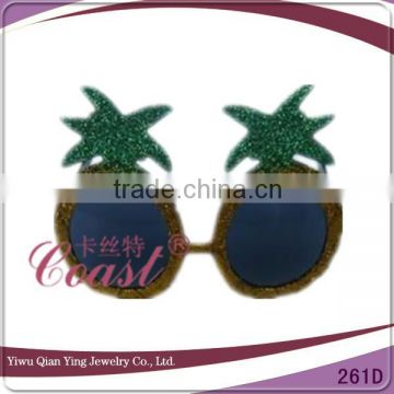 crazy pieapple shaped design party glasses