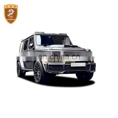 Full set of body kit PP car rear bumper front fender flares for Bez G class W464 Barbu style