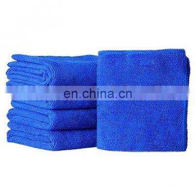 5Pcs Blue Soft Absorbent Wash Cloth Car Auto Care Striped Microfiber Beach Towel Cleaning Towels Drop Shipping photo-2