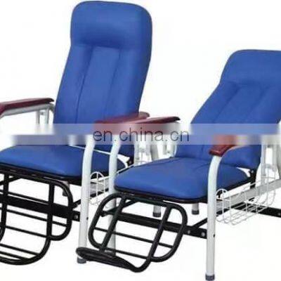 Cheap height adjustable  manual hospital blood donationa  infusion Chair for patient