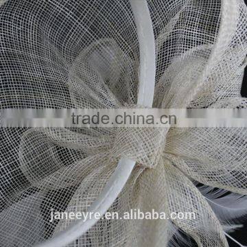 Wholesale Party/Races Sinamay Flower Fascinator Headband With Feather photo-4