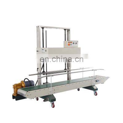 FR-1370AL/L Hualian Two Sets Heating Automatic Packaging Continuous Sealer Heavy Plastic Bag Packing Sealing Machine