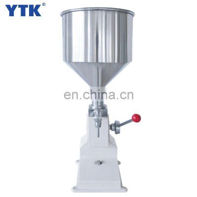 China Factory A03 Small Hand Pressure Paste Liquid Quantitative Filling Machine