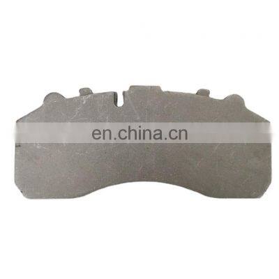 Truck Brake Pad Manufacturers With Back Plate 1/4 Cheap Price Auto Brake System Brake Pad Bulge Steel Back Plate Backing Plate