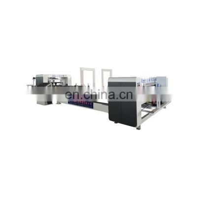 automatic corrugated box gluing machine carton machines making fully automatic