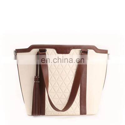 ladies new fashionable leather hand bags with attractive color and design LDTT0008(synthetic/ PU options)