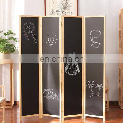 Indoor Home Decoration Wood Partition Screens Cheap Foldable Room Divider