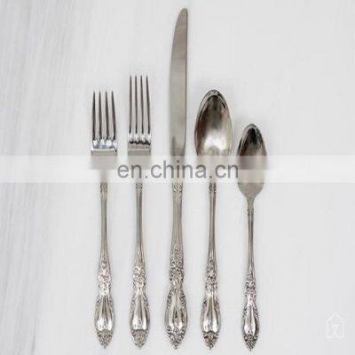 brass cutlery set