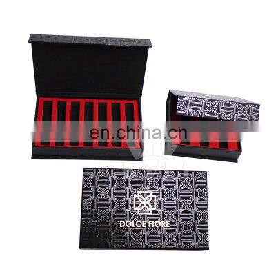 Best Wholesale Flip Top Custom Makeup Package Luxury Paper Box With EVA Velvet Best for Cosmetics Gift Set