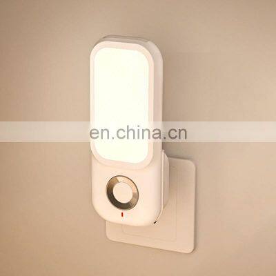 Motion Sensor LED Wireless Night Light Battery Bedroom Lamp USB Rechargeable Automatic Wall-Mounted Human Body Induction Lamp