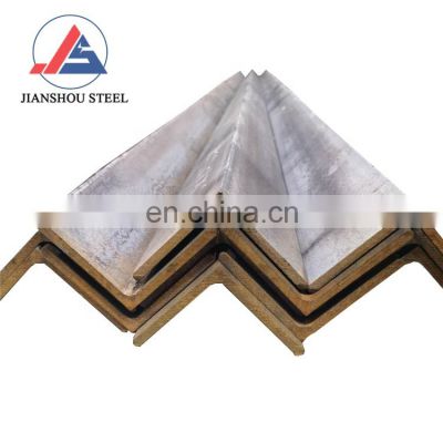 factory supply Steel 45 60 90 Degree Angle Iron JIS ss400 ss490 Angle Steel Price