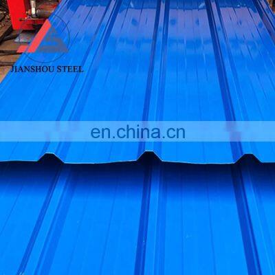Corrugated gi Sheet 0.2mm 0.25mm 0.3mm Thick Color Coated Corrugated Steel Plate photo-5