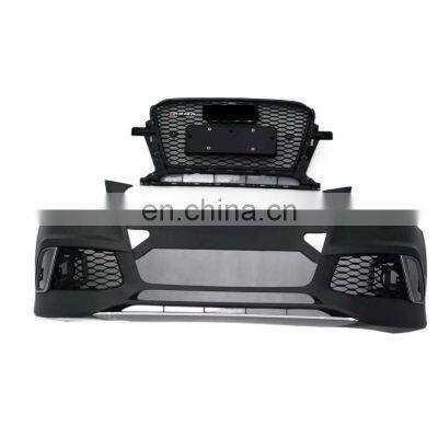 Front Grille for Au-di Q5 2013 2014 2015 2016 2017 Update RSQ5 Front Grill Front Bumper Body Kits