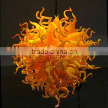 Modern Round Ball Glass Chandelier