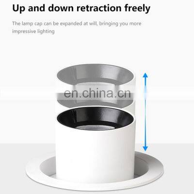 Newest Design 355 Degree Adjustable Show Store Shopping Mall Ceiling Light COB 20W LED Spotlight photo-2