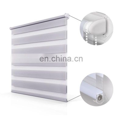 Custom Day Night Roller Blind Customized Zebra Blinds Fabric Zebra Blind Low MOQ Manufacturer