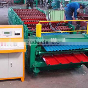 Hebei manufacturer of corrugated roof and wall sheet machine