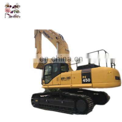 China and Japan made Komatsu PC450-8 crawler excavator, 2021 model Komatsu 45 ton large scale digger in China