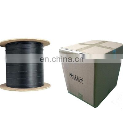 price FTTH indoor fiber optic cable drop single mode G657A1 LSZH 2 core optical fiber drop cable