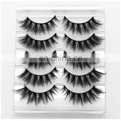 Private Label Fake Lashes 5 Pairs Magnetic Eyelashes Wholesale Eyelash Extension Kit