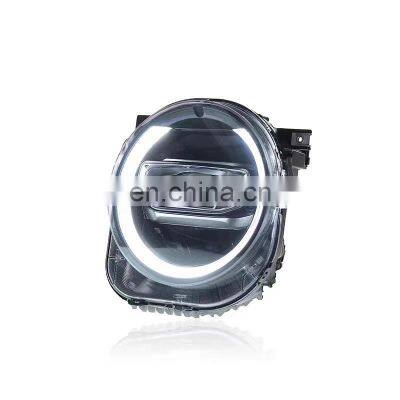 Modified full led headlamp headlight with a touch of blue function for Jeep Renegade head lamp head light