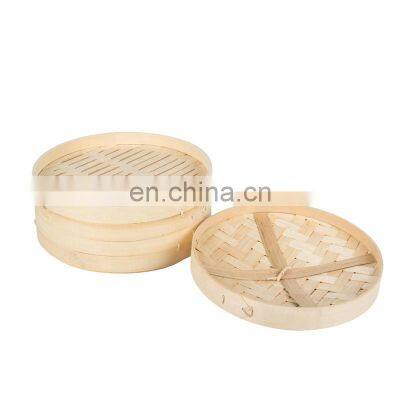 Chinese Dumplings Bamboo Steamer Cooker With Lid Steamer Fish Rice Vegetable Basket Kitchen Cooking Tools photo-4