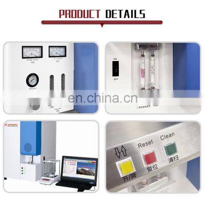High-frequency Infrared Carbon Sulfur Analyser for Metal, Ore, Coal, Cement, Glass Analysis photo-2