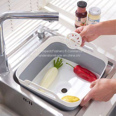 Collapsible Plastic Washbasin Bathroom Washbasin photo-4
