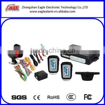 China anti-hijacking two way car security system with remote engine start
