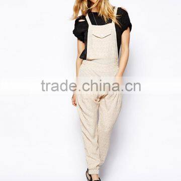 Overalls in Shell Print Suspender Trousers fahsion trouser blank trouser