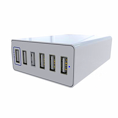 Fashionable QC2.0 USB Charger Desktop Rapid Station Charging For All Phone photo-3